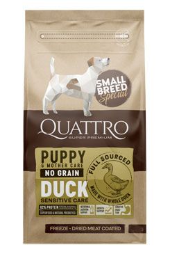 QUATTRO Dog Dry SB Puppy/Mother Kachna 7kg AB Kauno Grudai