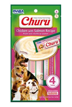 Churu Dog Chicken with Salmon 4x14g INABA FOODS Co., Ltd.