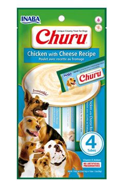 Churu Dog Chicken with Cheese 4x14g INABA FOODS Co., Ltd.