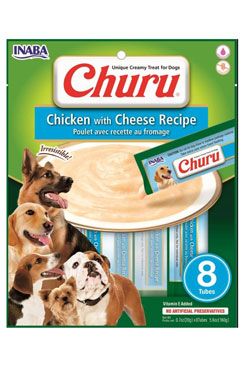 Churu Dog Chicken with Cheese 8x20g INABA FOODS Co., Ltd.
