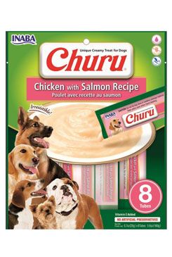 Churu Dog Chicken with Salmon 8x20g INABA FOODS Co., Ltd.
