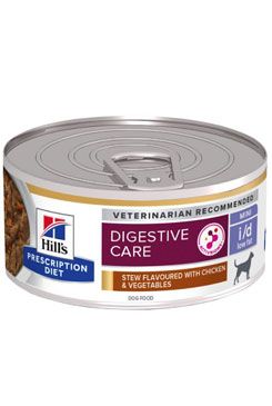 Hill's Can. PD I/D Digestiv Low Fat Chick stew Kon156g