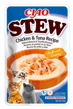 Churu Cat CIAO Stew Chicken&Tuna Recipe 40g INABA FOODS Co., Ltd.