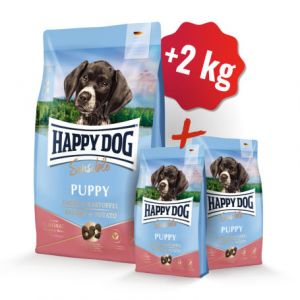 Happy Dog NEW Puppy Salmon & Potato 10 + 2kg ZDARMA