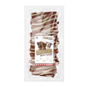 Magnum kroucená tyčka 12,5cm 50ks RED/WHITE Magnum dog food