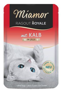 Miamor Cat Ragout kapsa Royale telecí v želé 100g Finnern GmbH & Co. KG