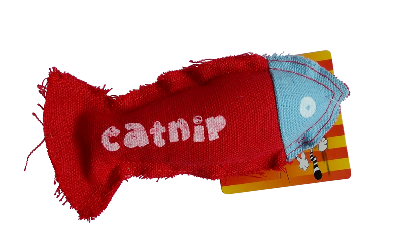 Hračka pro kočky textil s catnipem 15cm Magnum