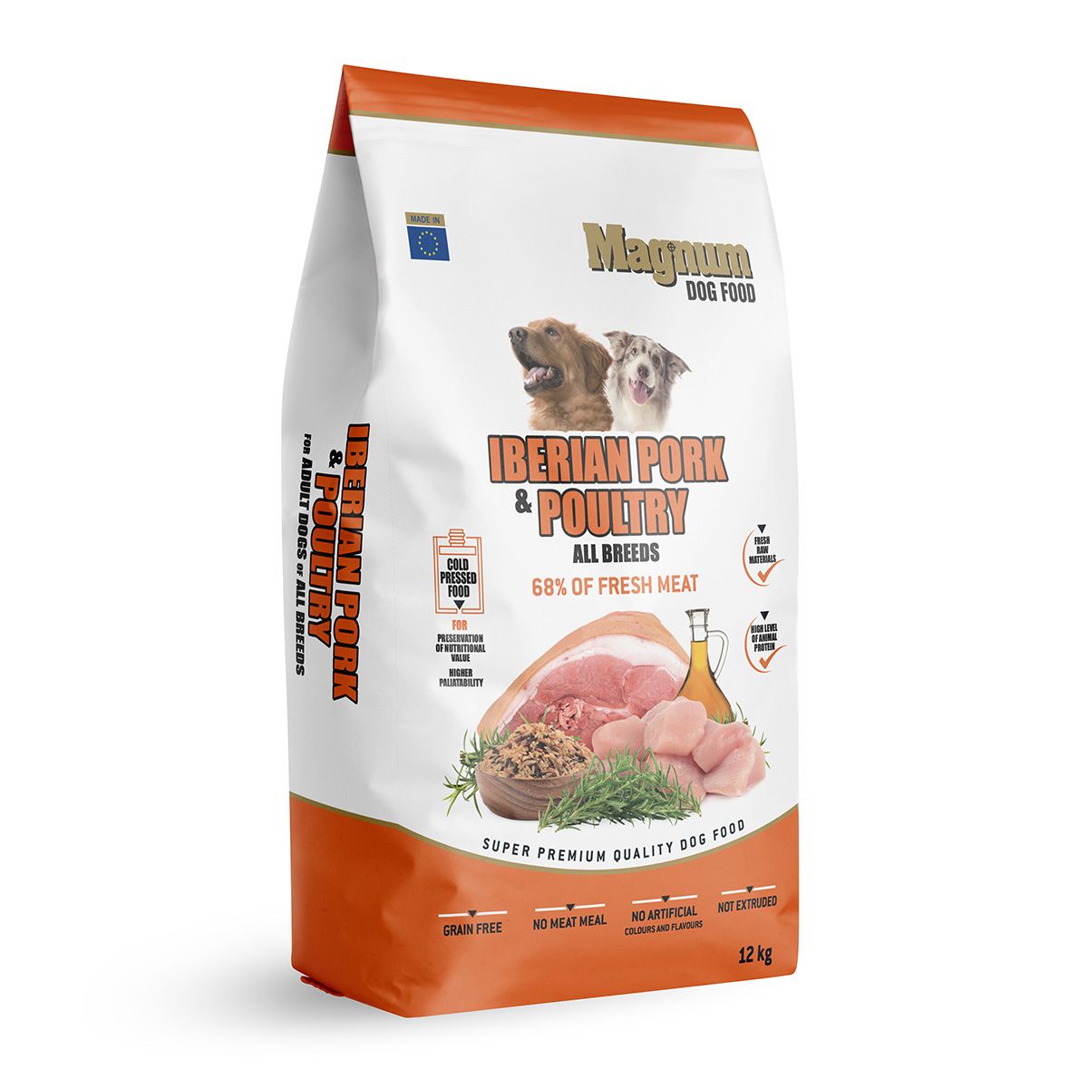 Magnum Iberian Pork & Poultry All Breed 12kg Magnum dog food