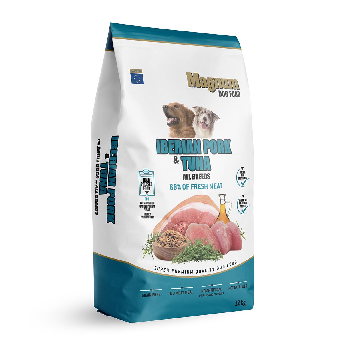 Magnum Iberian Pork & Tuna All Breed 12kg Magnum dog food