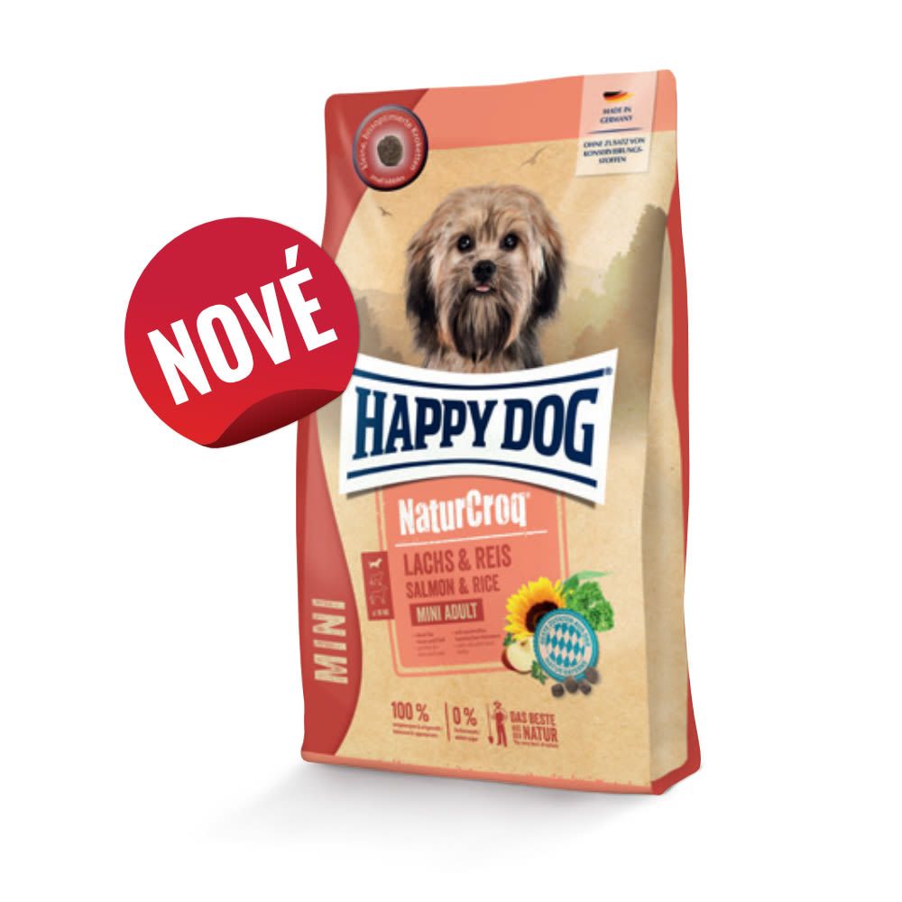 Happy Dog NaturCroq Mini Lachs & Reis 4 kg Euroben
