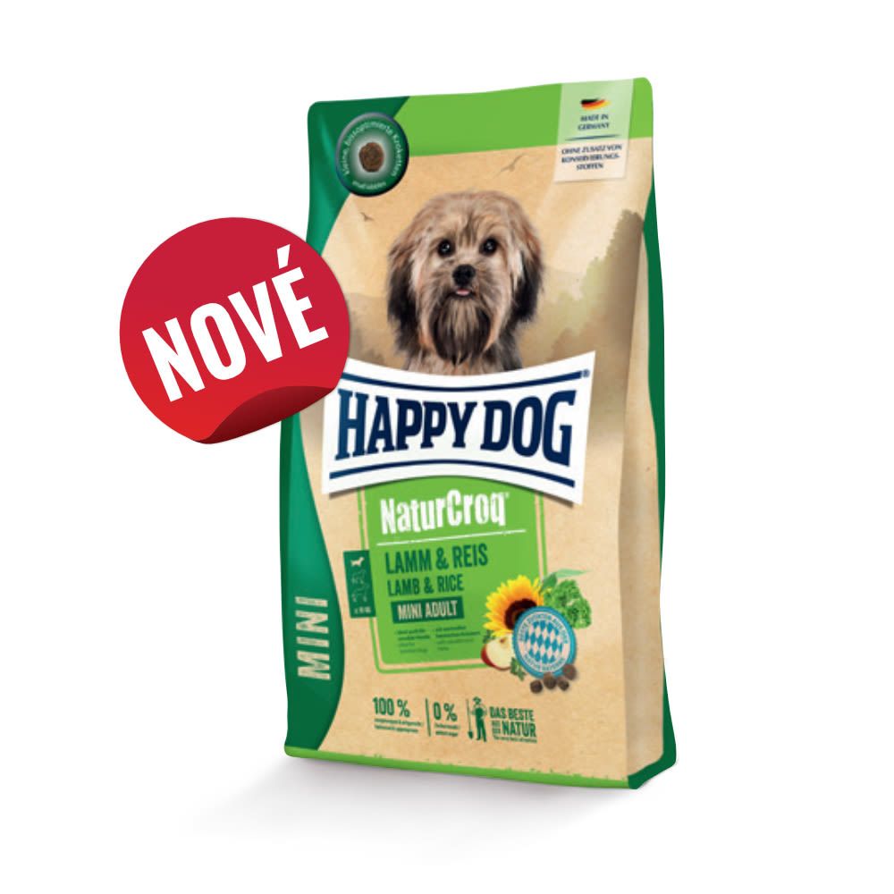 Happy Dog NaturCroq Mini Lamm & Reis 4 kg Euroben
