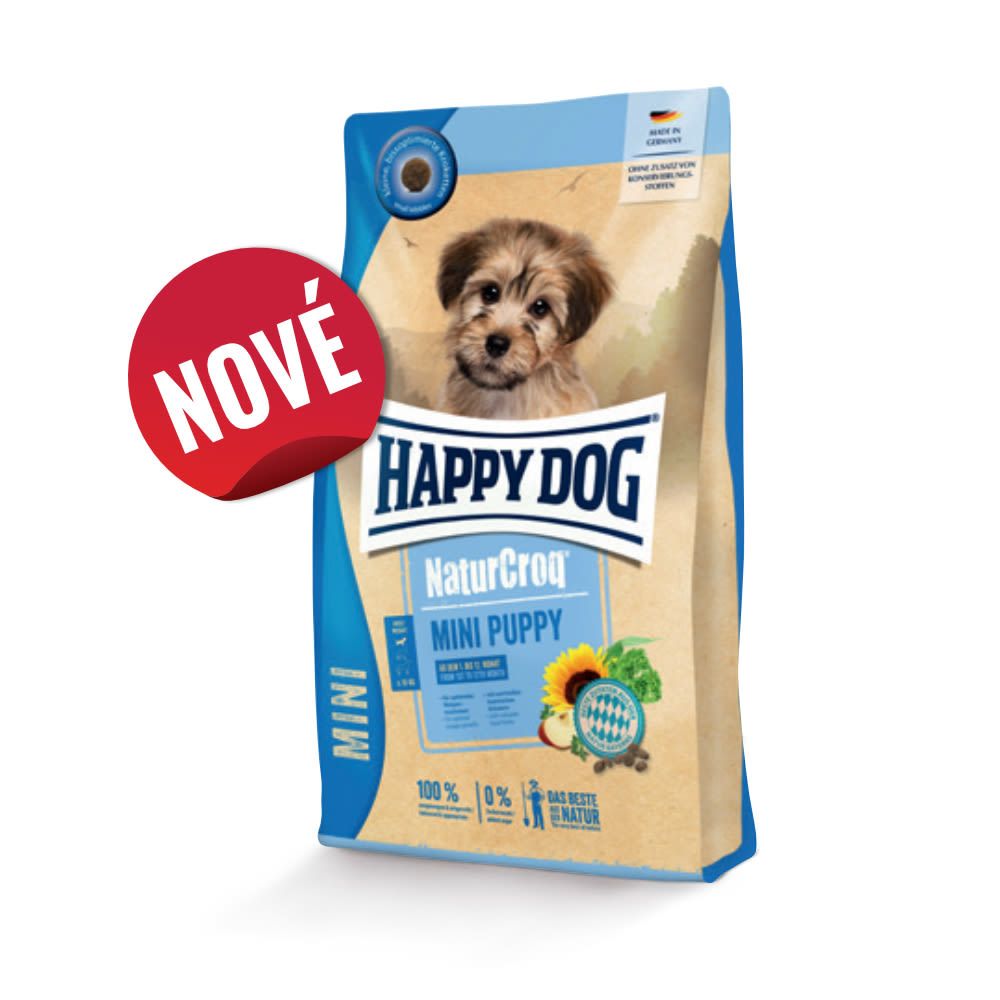 Happy Dog NaturCroq Mini Puppy 800 g Euroben