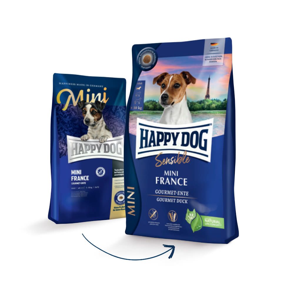 Happy Dog NEW Mini France 800 g Euroben