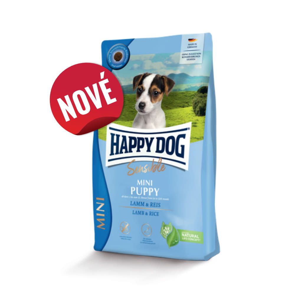 Happy Dog NEW Mini Puppy Lamb & Rice 4 kg Euroben