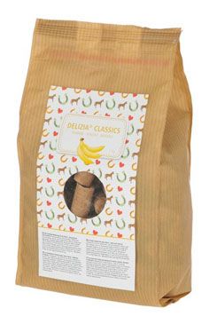 Pochoutka pro koně DELIZIA banán 1kg Ketris - různí výrobci