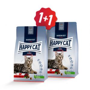 HAPPY CAT ADULT Culinary Voralpen-Rind 1,3kg + 1,3kg ZDARMA