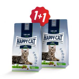 HAPPY CAT ADULT Culinary Weide-Lamm 1,3kg + 1,3kg ZDARMA