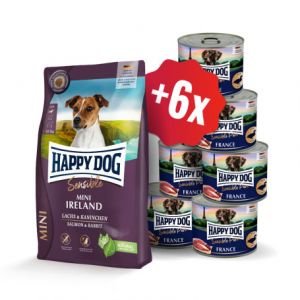 Happy Dog NEW Mini Ireland 10 kg + 6x konzerva ZDARMA