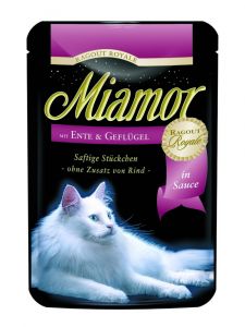 Miamor Cat Ragout kapsa kachna+drůbež ve šťávě 100g Finnern Miamor