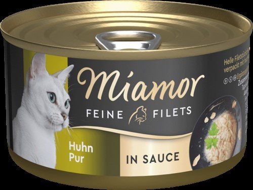 Konzerva MIAMOR Feine Filets kuře v omáčce 80g Finnern Miamor