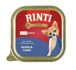 Rinti Dog Gold Mini vanička kuře+husa 100g Finnern GmbH & Co. KG