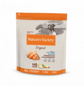 Nature´s variety original pro malé psy s lososem 600g Natures Variety