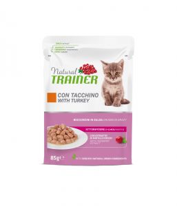 Trainer Natural CAT KITTEN&YOUNG krocan 85g Natural Trainer