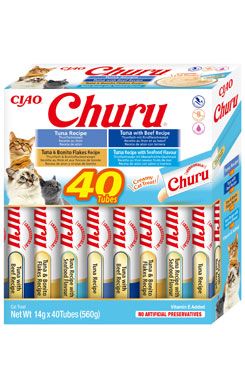 Churu Cat BOX Tuna Variety 40x14g INABA FOODS Co., Ltd.