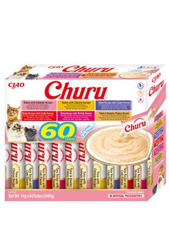 Churu Cat BOX Tuna Variety 60x14g INABA FOODS Co., Ltd.