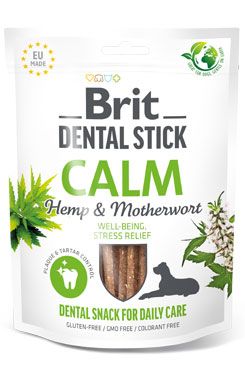 Brit Dog Dental Stick Calm Hemp&Motherwort 7ks VAFO Carnilove Praha s.r.o.