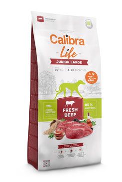 Calibra Dog Life Junior Large Fresh Beef 12kg Calibra Life