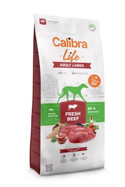 Calibra Dog Life Adult Large Fresh Beef 12kg Calibra Life
