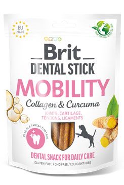 Brit Dog Dental Stick Mobility Curcuma&Collagen 7ks VAFO Carnilove Praha s.r.o.