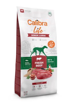 Calibra Dog Life Senior Large Fresh Beef 12kg Calibra Life