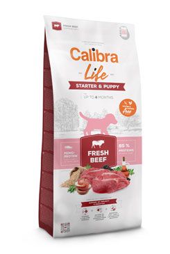 Calibra Dog Life Starter&Puppy Fresh Beef 750g Calibra Life