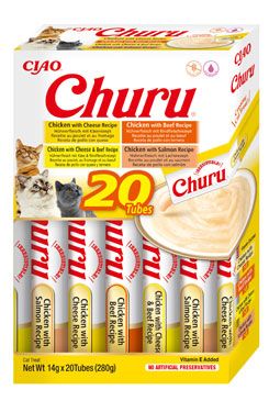 Churu Cat BOX Chicken&Beef Variety 20x14g INABA FOODS Co., Ltd.