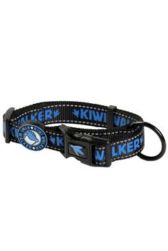 Obojek nylon 52-65/3cm modrá Kiwi KIWI WALKER s.r.o