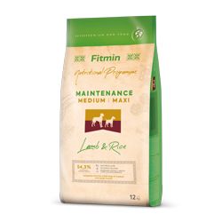 Fitmin dog medium maxi lamb&rice 2 x 12 kg