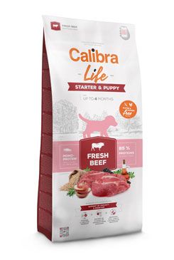 Calibra Dog Life Starter&Puppy Fresh Beef 12kg Calibra Life