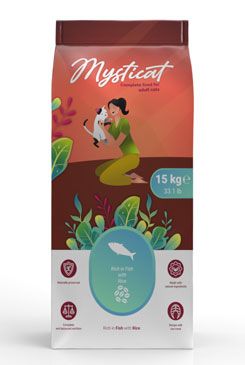 Kraftia MYSTICAT Adult Fish & Rice 15kg Kraftia AG - Mysticat