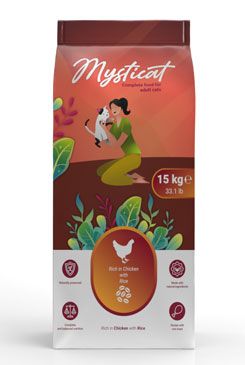 Kraftia MYSTICAT Adult Chicken & Rice 15kg Kraftia AG - Mysticat