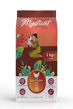 Kraftia MYSTICAT Adult Chicken & Rice 2kg Kraftia AG - Mysticat