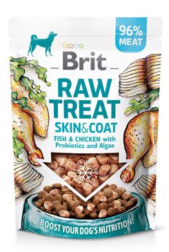 Brit Raw Treat Skin&Coat, Fish&Chicken 40g VAFO Carnilove Praha s.r.o.