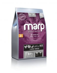 Marp Holistic White Mix LB - pro velká plemena bez obilovin 12kg + DÁREK - 2x vepřové ouško