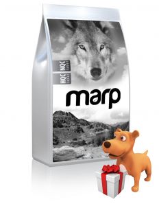 Marp Holistic Red Mix - hovězí,krůtí,zvěřina bez obilovin 17kg + DÁREK - 4x vepřové ouško