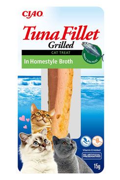 Churu Cat Tuna Fillet in Homestyle Broth 15g INABA FOODS Co., Ltd.