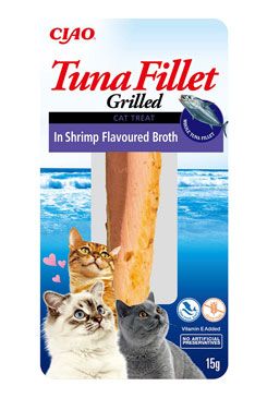 Churu Cat Tuna Fillet in Shrimp Flavoured Broth 15g INABA FOODS Co., Ltd.