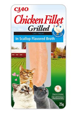 Churu Cat Chicken Fillet in Scallop Flav.Broth 25g INABA FOODS Co., Ltd.