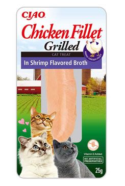 Churu Cat Chicken Fillet in Shrimp Flavored Broth 25g INABA FOODS Co., Ltd.