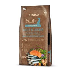 Fitmin dog Purity GF Adult&Junior Fish Menu 12 kg